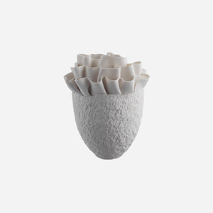 Fos Ceramiche Anthozoa Seaweed White Vase -BONADEA