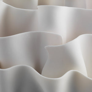 Fos Ceramiche Anthozoa Seaweed White Vase -BONADEA