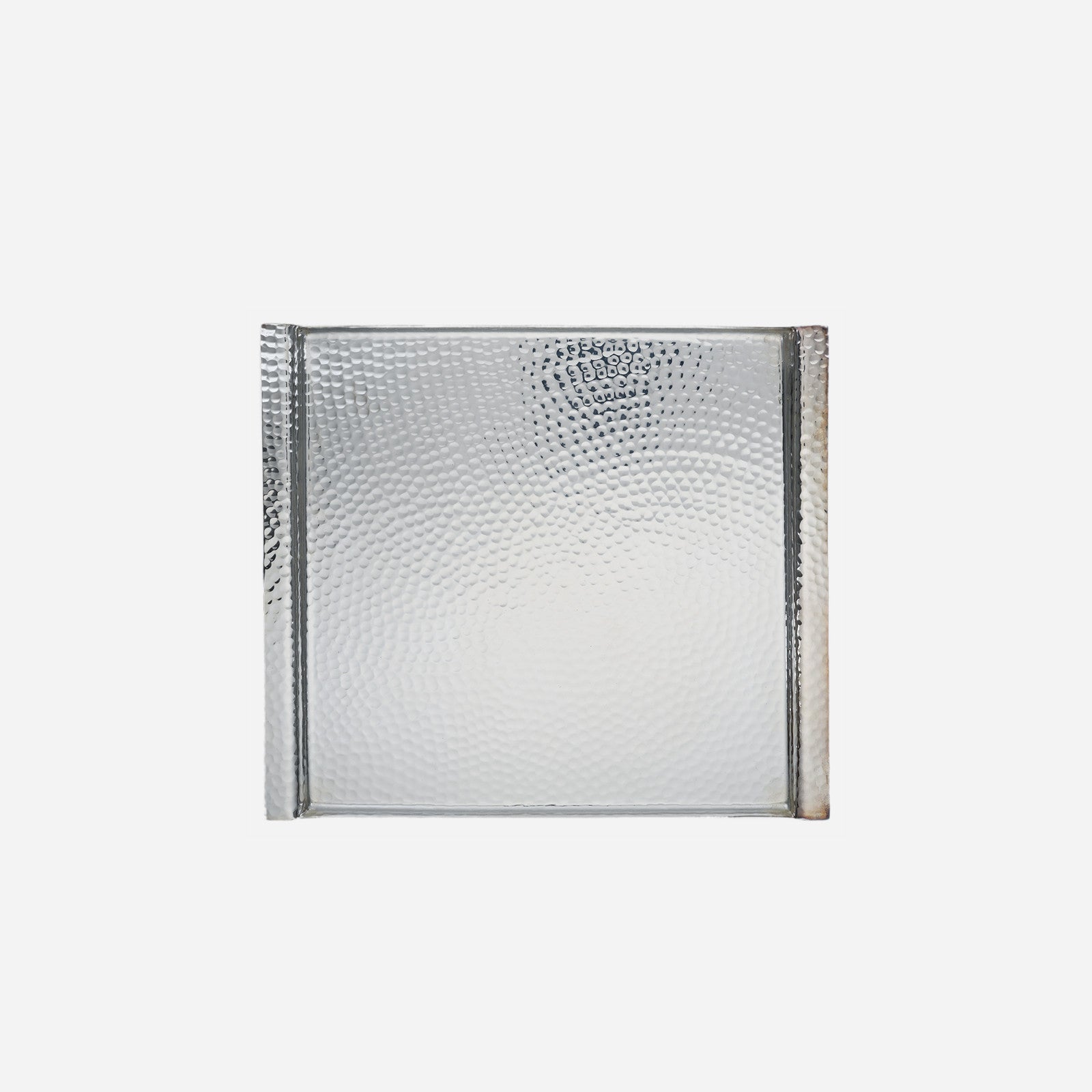 Dotti Silver-Plated Hammered Tray