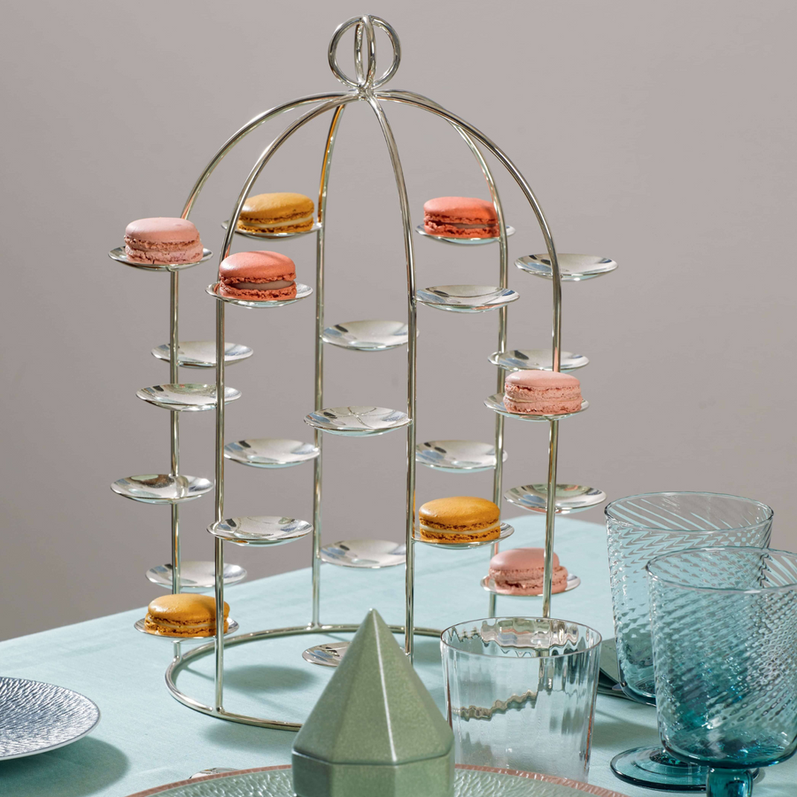 Ercuis Latitude Petit Fours Stand - 12 Small Dishes