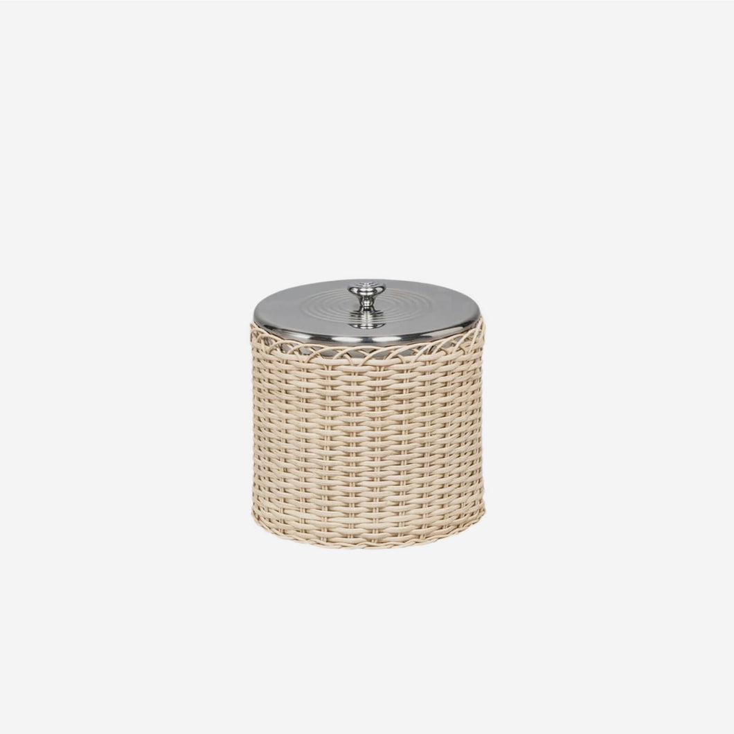 Menton Small Natural Rattan Ice Bucket