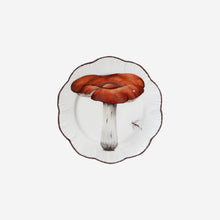 Load image into Gallery viewer, Alberto Pinto | &#39;Les Champignons&#39; Set of Six Handpainted Mushroom Plates
