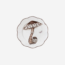 Load image into Gallery viewer, Alberto Pinto | &#39;Les Champignons&#39; Set of Six Handpainted Mushroom Plates
