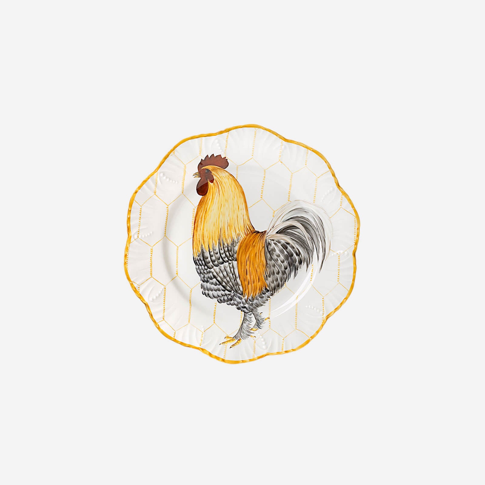 Plumes Dinner Plates Bonadea Pinto Paris