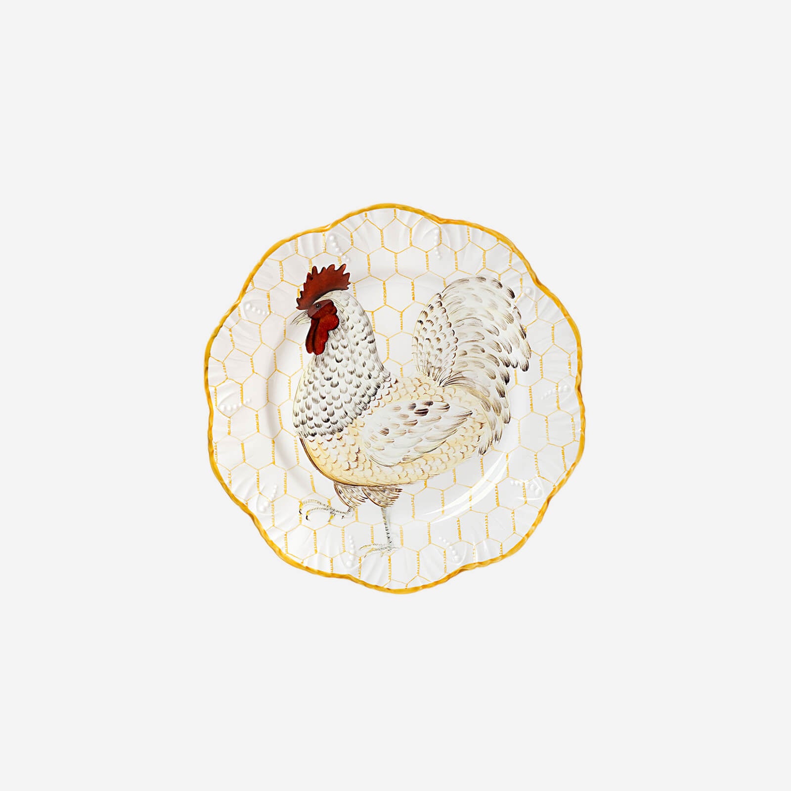 Plumes Dinner Plates Bonadea Pinto Paris