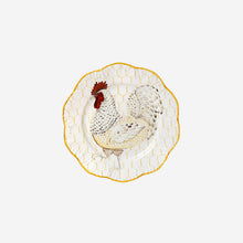 Plumes Dinner Plates Bonadea Pinto Paris