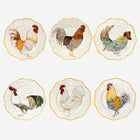 Plumes Dinner Plates Bonadea Pinto Paris