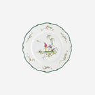 Raynaud's ‘Longjian’ playful set includes six porcelain dessert plates that are decorated with exotic country scenes.