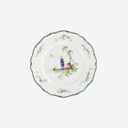 Raynaud's ‘Longjian’ playful set includes six porcelain dessert plates that are decorated with exotic country scenes.