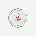 Raynaud's ‘Longjian’ playful set includes six porcelain dessert plates that are decorated with exotic country scenes.<