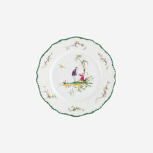 Raynaud's ‘Longjian’ playful set includes six porcelain dessert plates that are decorated with exotic country scenes.<