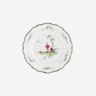 Raynaud's ‘Longjian’ playful set includes six porcelain dessert plates that are decorated with exotic country scenes.
