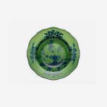 Load image into Gallery viewer, Oriente Italiano Soup Plate Malachite  Set of Two Bonadea
