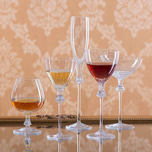 Rogaska Crystal Omega Red Wine Glass (Set of Two)