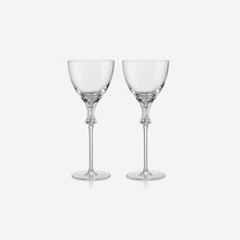 Load image into Gallery viewer, Rogaska Crystal Omega Red Wine Glass (Set of Two)
