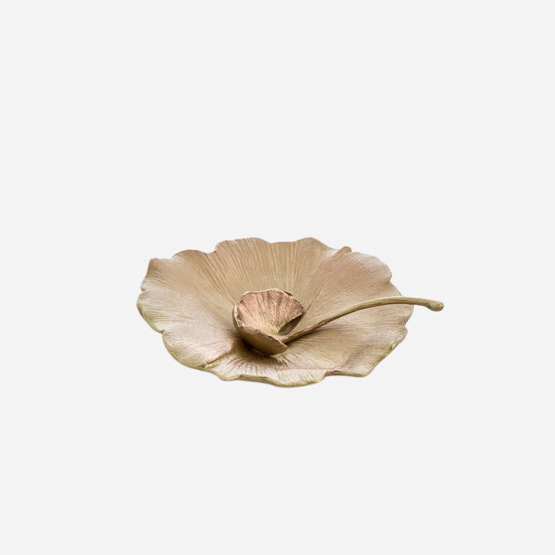 Gingko Salt Cellar Gold