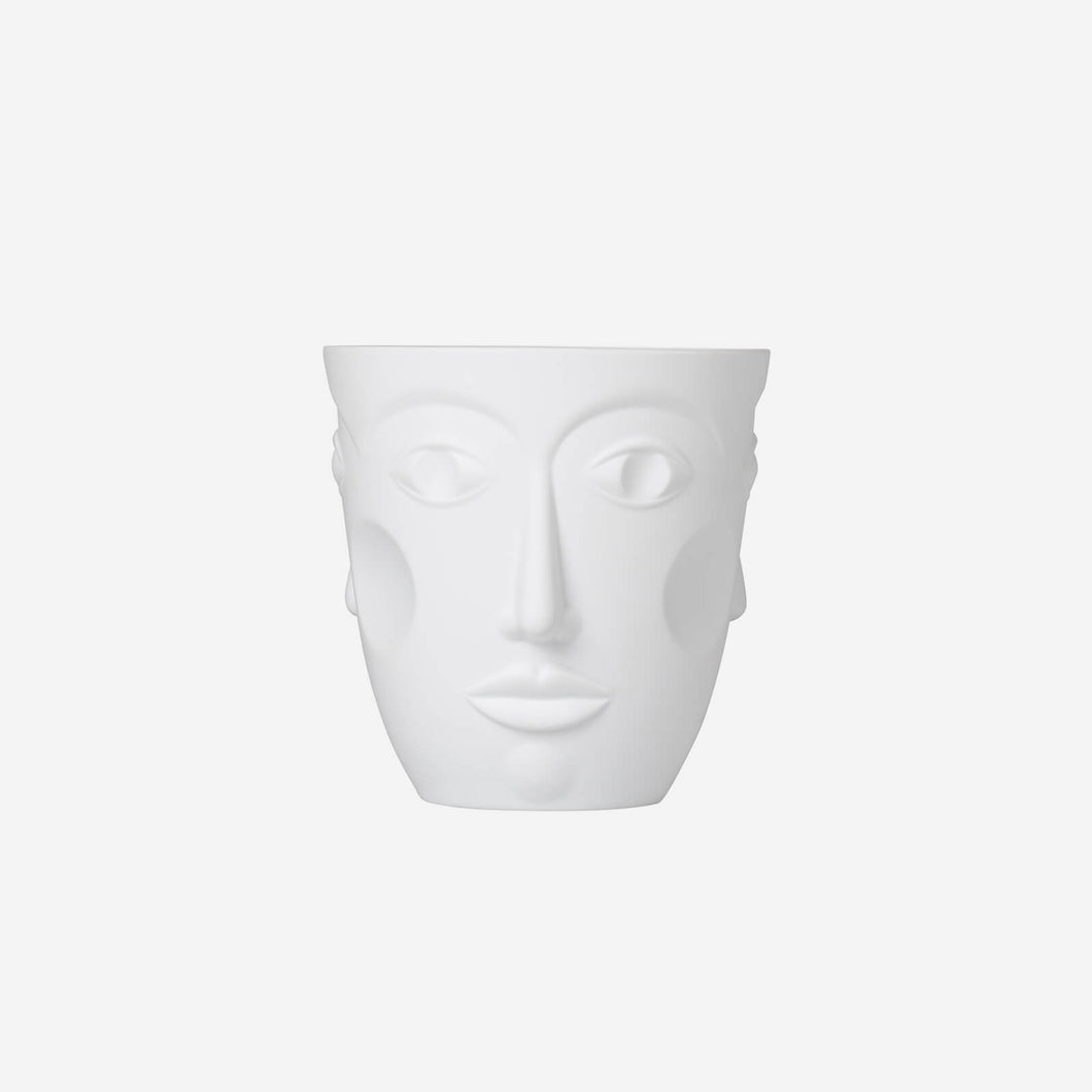 Sieger by Fürstenberg - 'Faces' Satin White Champagne Cooler