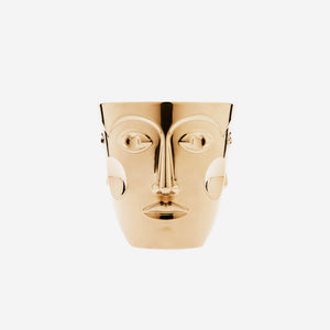 Sieger by Fürstenberg - 'Faces' Gold Champagne Bucket - BONADEA