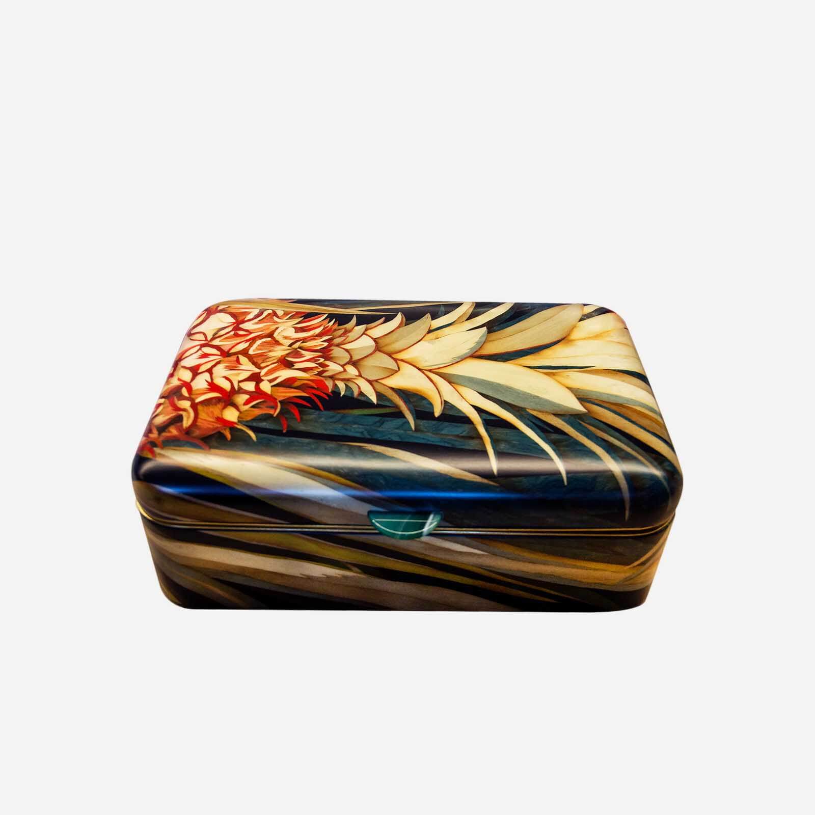 BONADEA Silvia Furmanovich Abacaxi Marquetry Jewellery Box Bonadea
