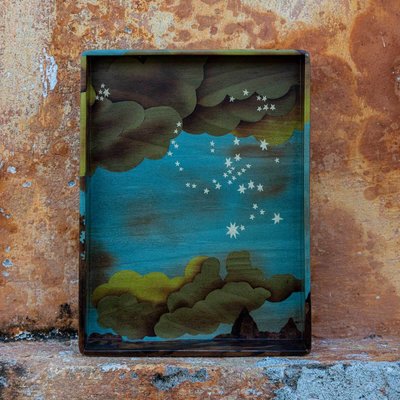 Celestial Marquetry Vide Poche