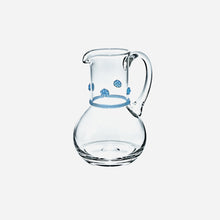Load image into Gallery viewer, Soft Blue Rosettes Pitcher
