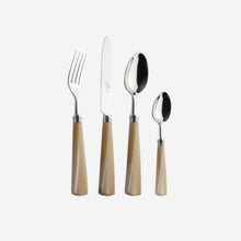 Load image into Gallery viewer, Alain Saint-Joanis Tonia Clear Horn Flatware Set - BONADEA
