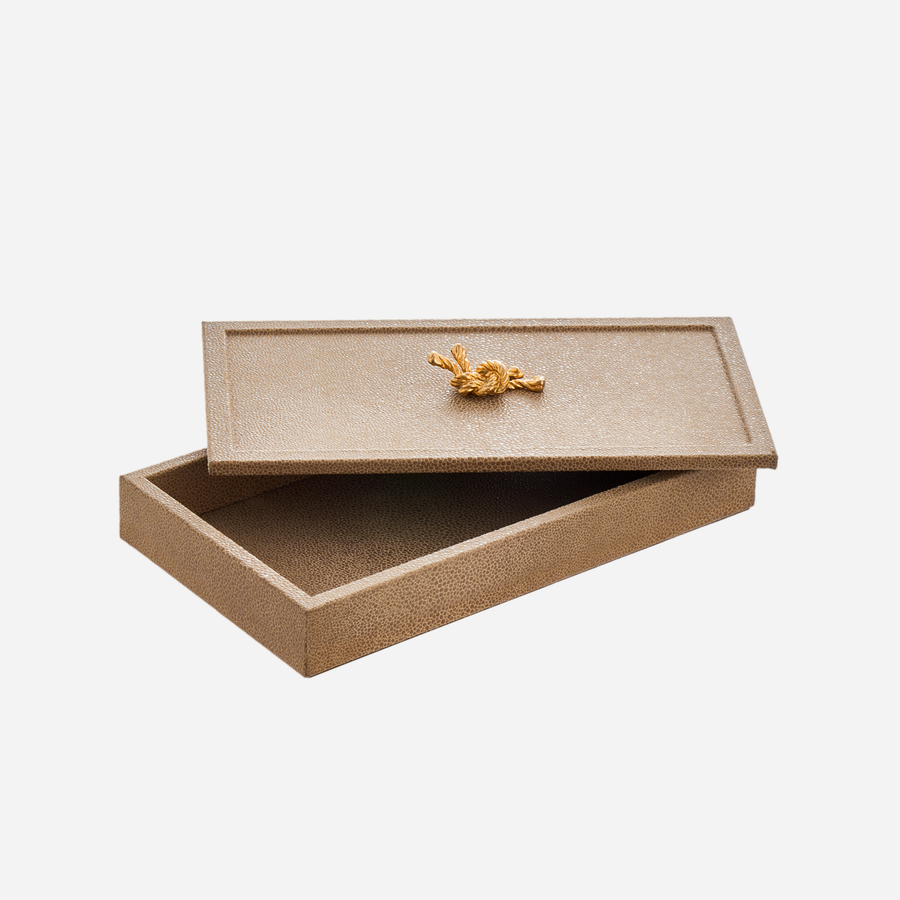 Pinetti Thalia Rectangular Box Taupe