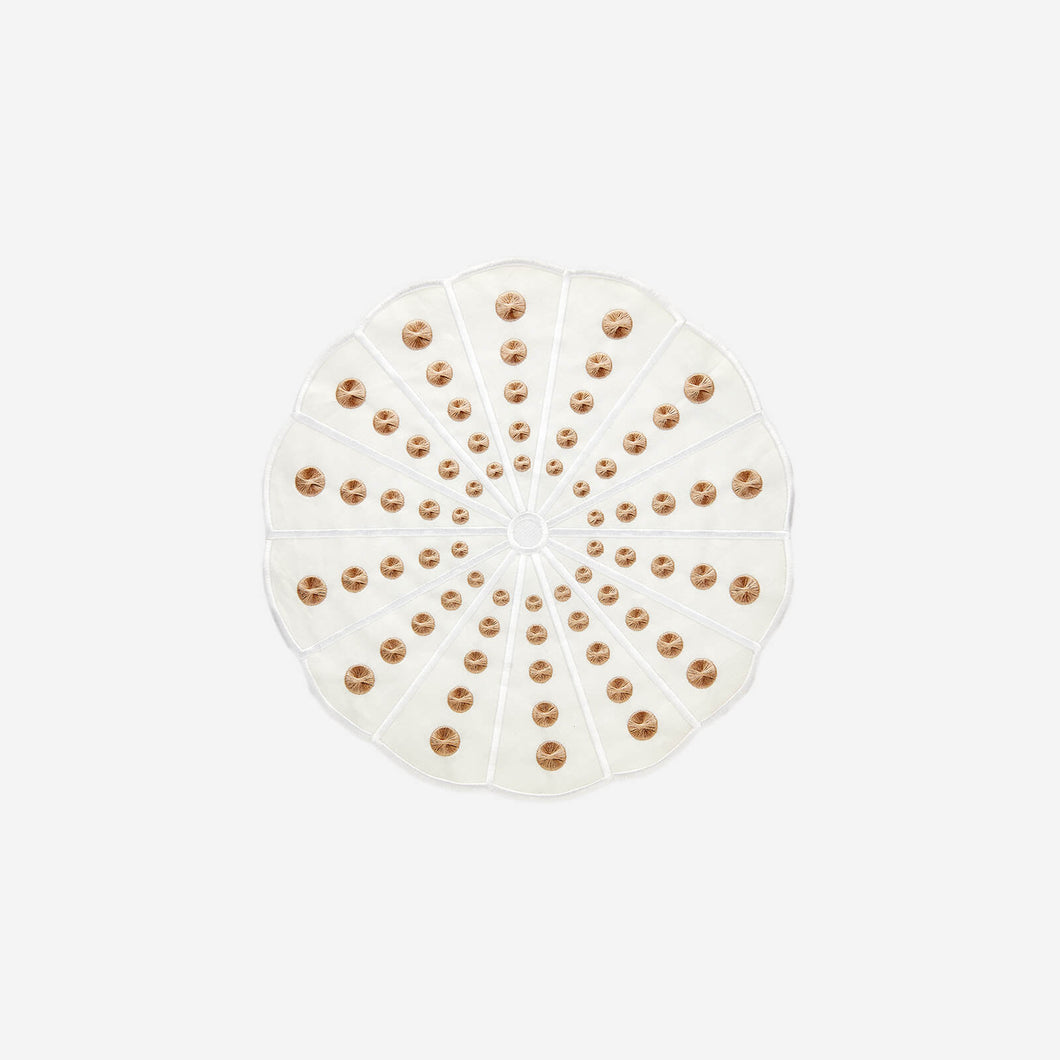 Urchin Linen Placemat White