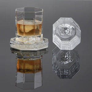 Versace Medusa Lumiere 2 Whisky Tumblers -BONADEA