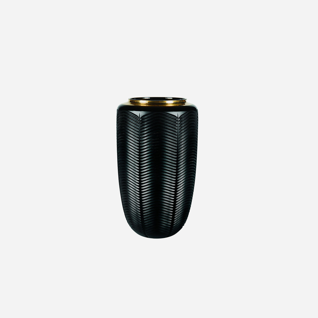 Jet Black Large Vase