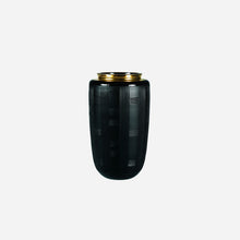 Load image into Gallery viewer, Vista Alegre - Jet Black Glass Vase Small with Luxury Gift Case
