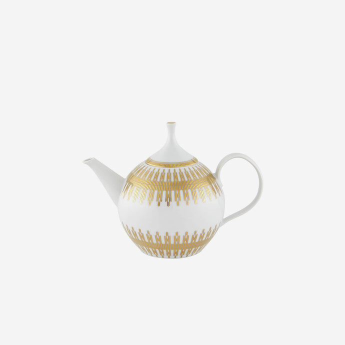 Vista Alegre Luxury Tableware - Gold Exotic Teapot - BONADEA
