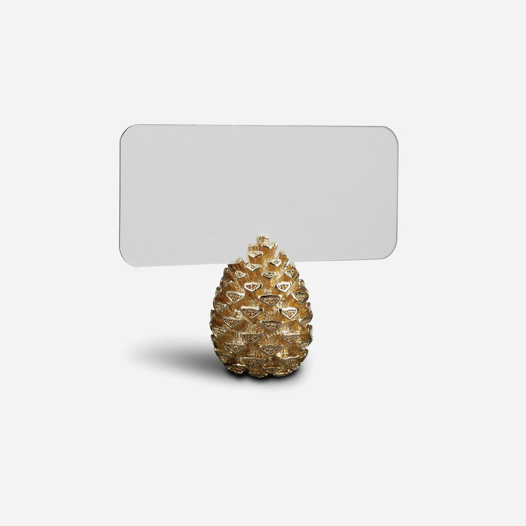 L'Objet Pinecone Set of 6 Place Card Holder - BONADEA