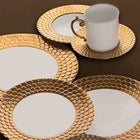 Aegean Gold Dinner Plate lobjet bonadea