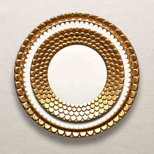 Aegean Gold Dessert Plate lobjet bonadea