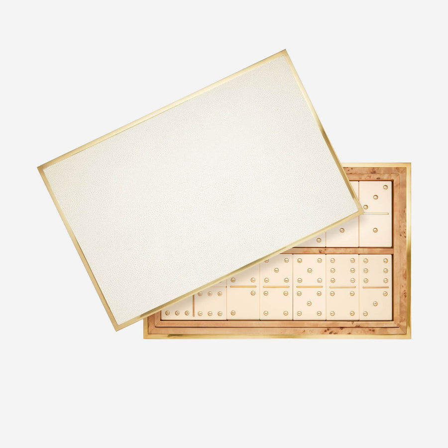 Aerin Shagreen Domino Set Cream