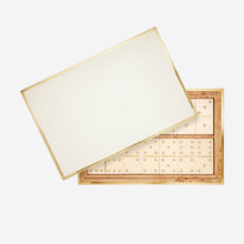 Load image into Gallery viewer, Shagreen Domino Set Cream Aerin Bonadea
