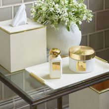 Load image into Gallery viewer, Shagreen Vanity Tray - Cream
