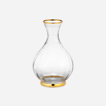 Load image into Gallery viewer, Sophia Gold Rimmed Carafe aerin bonadea
