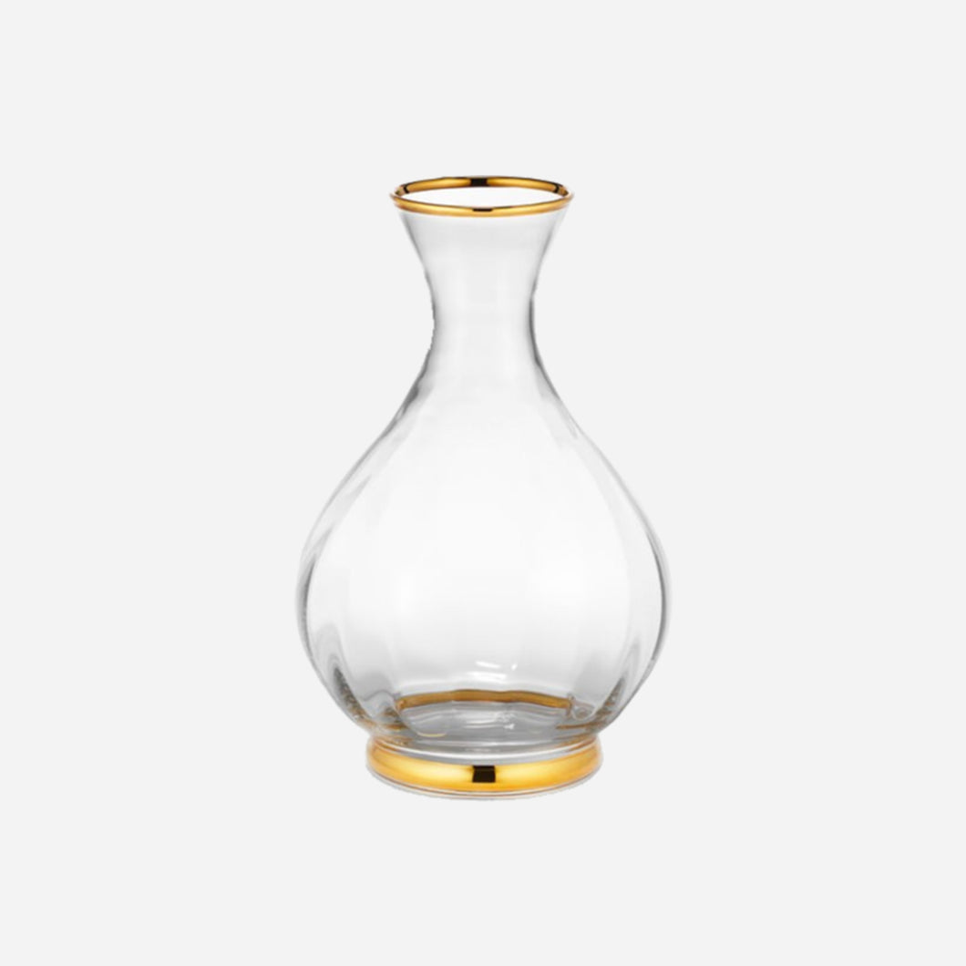 Sophia Gold Rimmed Carafe aerin bonadea