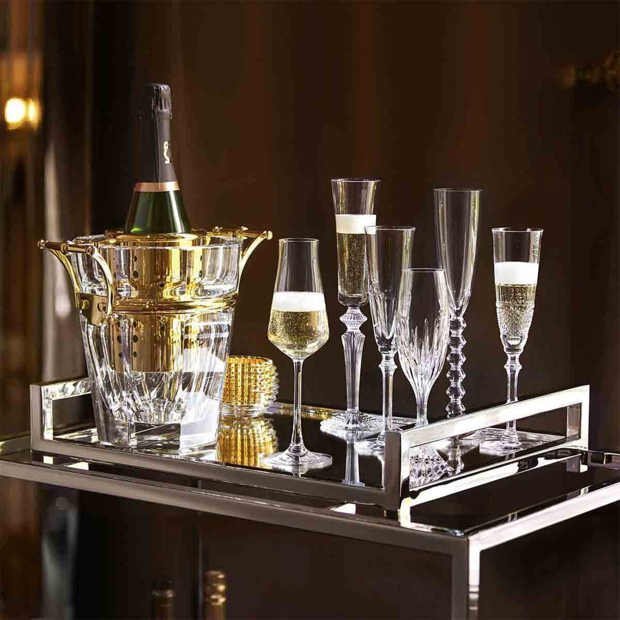Baccarat Bubble Box - Set of 6 Champagne Flutes