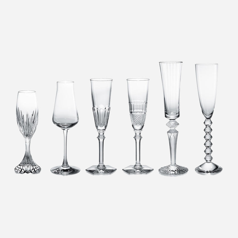baccarat Bubble Box - Set of 6 Flutes - Bonadea
