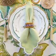 Berry Napkin Ring Smoke - Set of 4