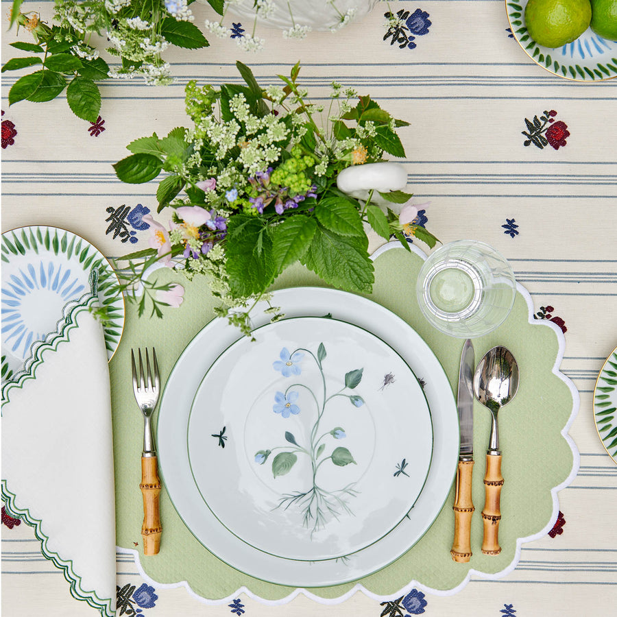 Marie Daâge Botanique Violet Dinner Plate