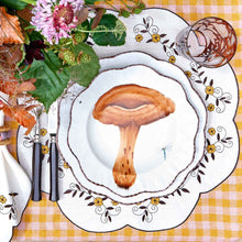 Load image into Gallery viewer, Les Champignons handpainted soup plates alberto pinto bonadea
