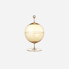 Crystal Candy Dish Gold - Large Lobmeyr Bonadea