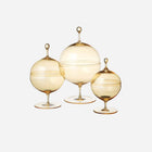 Crystal Candy Dish Gold - Large