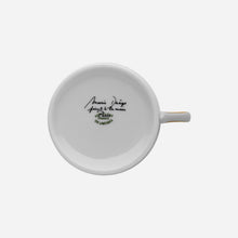 Load image into Gallery viewer, Marie Daâge - Trame Hand-painted Teacup &amp; Saucer - BONADEA

