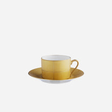 Load image into Gallery viewer, Marie Daâge - Trame Hand-painted Teacup &amp; Saucer - BONADEA
