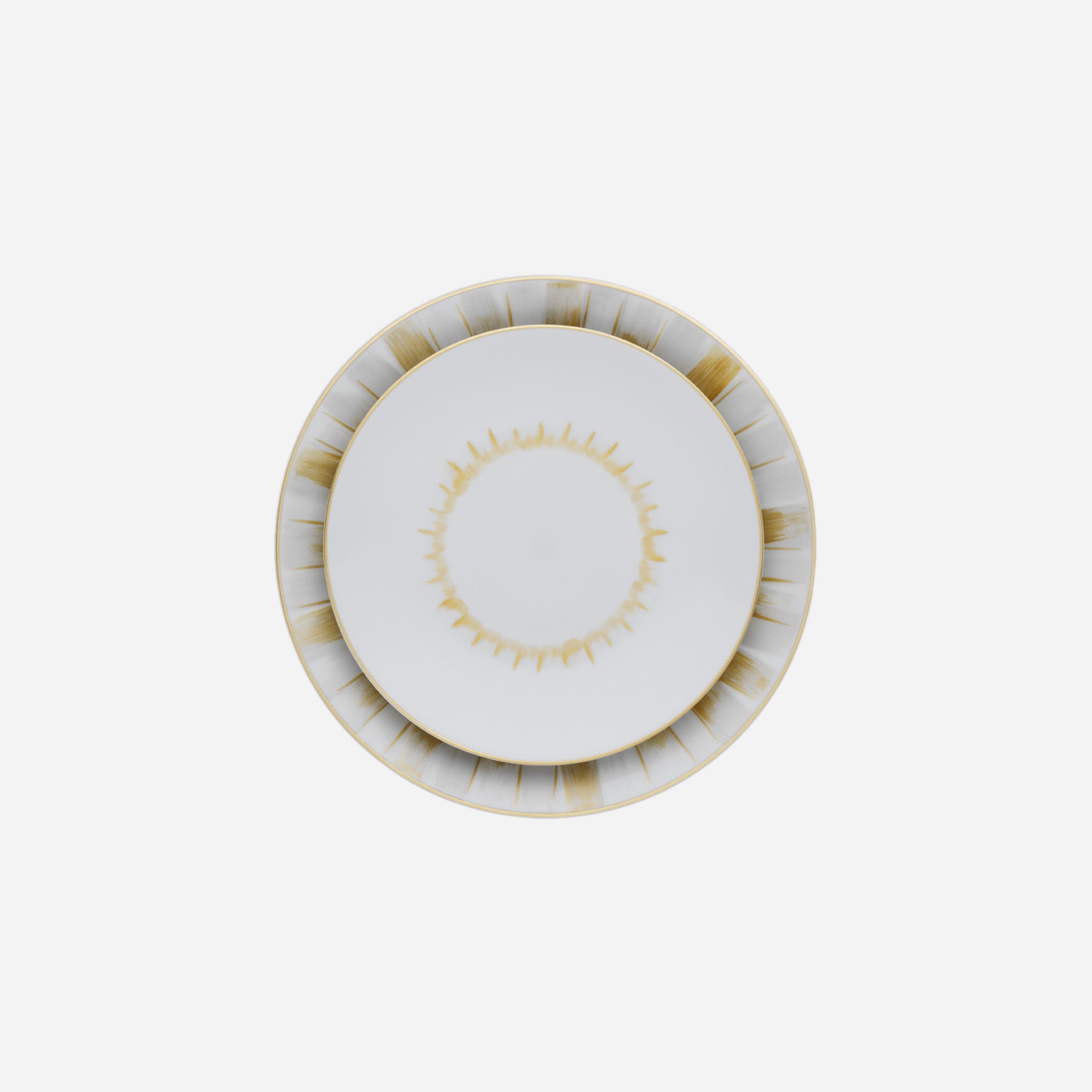 Marie Daâge - Iris Hand-painted Dessert Plate - BONADEA